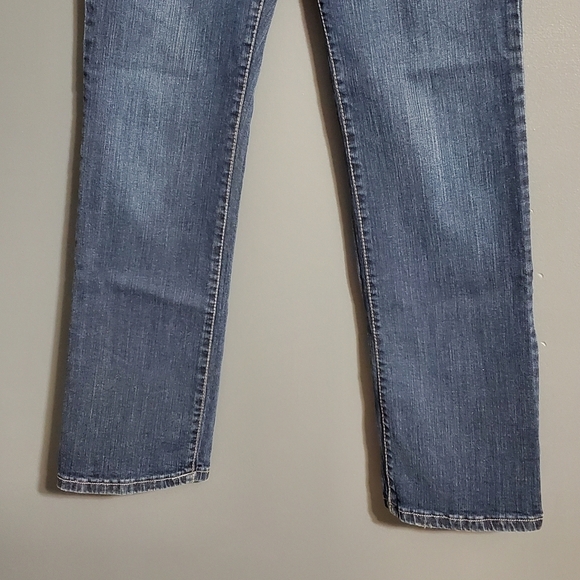 Code Bleu Womens Jeans Gwen Straight Embellished Back Pockets Size 8 - Picture 4 of 8